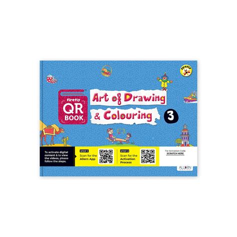 Buy Cbse Std 3 Qr Book Art Of Drawing And Colouring Firefly