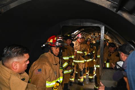 Jbsa Firefighters Undergo Aircraft Live Fire Training At Jbsa Kelly