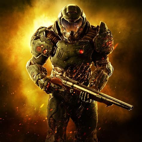 The Pinup Gamer: "Who Is the Doom Marine?" A DOOM background/lore ...