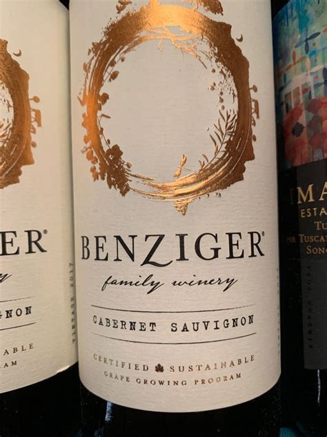 Benziger Cabernet Sauvignon Edu Svet Gob Gt