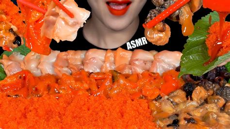 Tobiko Eggs Flying Fish Roe Clamshell Sea Squirt Meander Duck