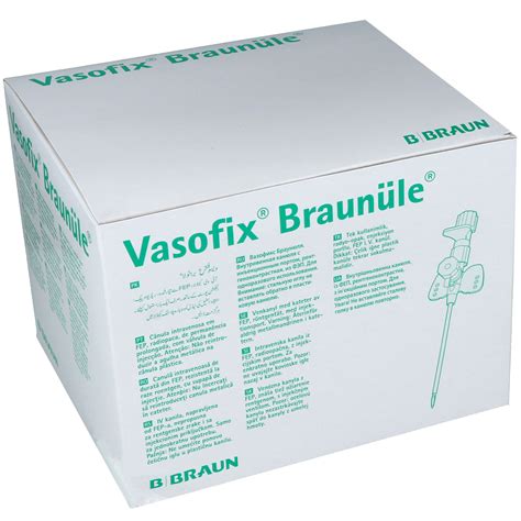 Vasofix Braun Le G X Mm Wei Pzn