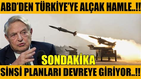 sondakika ABD DEN ALÇAK TÜRKİYE PROKOVASYONU SİNSİ PLAN DEVREDE