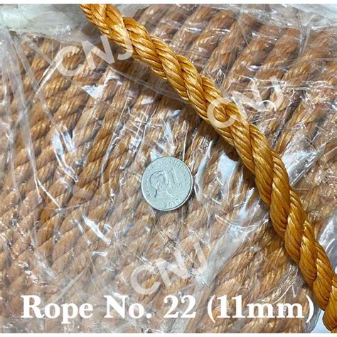 Nylon Rope 22 PRICE PER METER LENGTH ROPE 11mm More Than 1Meter