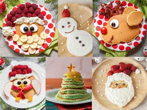 Hot cakes navideños la manera más festiva de servir el desayuno