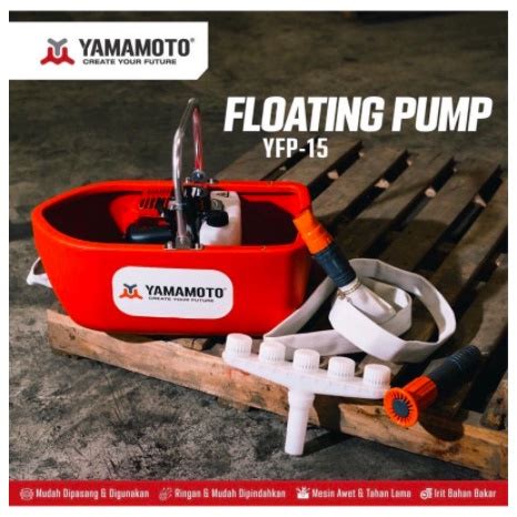 Jual Pompa Terapung Pompa Apung Floating Water Pump YAMAMOTO YFP 15