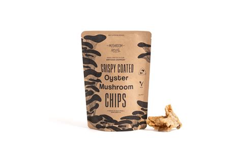 Crispy Coated Oyster Mushroom Chips