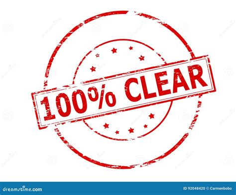 percent clear stock illustration illustration  clear