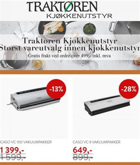 Trakt Ren Kj Kkenutstyr Kundeavis Tilbud Rabatter Aktuelle