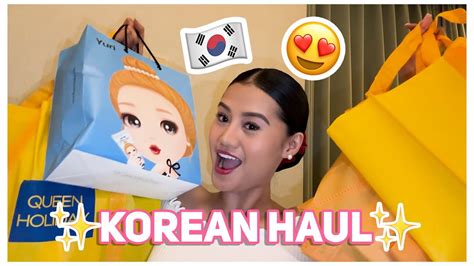 Huge Korean Skincare Haul Shopping In Myeongdong 🇰🇷🥢 Youtube