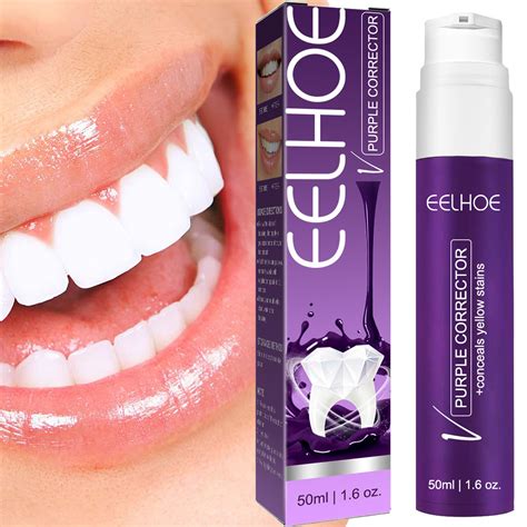 50ml Teeth Whitening Toothpaste Purple Toothpastes For Teeth Whitening