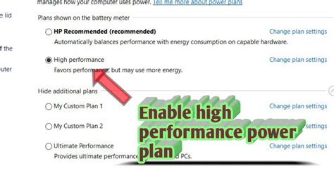 ENABLE HIGH PERFORMANCE POWER PLAN BLOW TECH YouTube