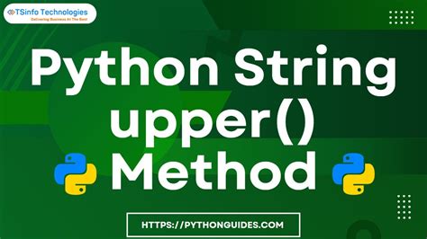 Python String Upper Method How To Use String Upper Method In Python Youtube