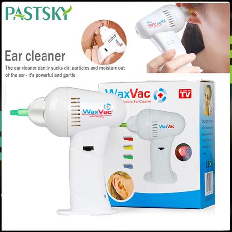 Electric Ear Cleaner Cordless Vacuum Earpick Ear Wax Vac Clean Remover