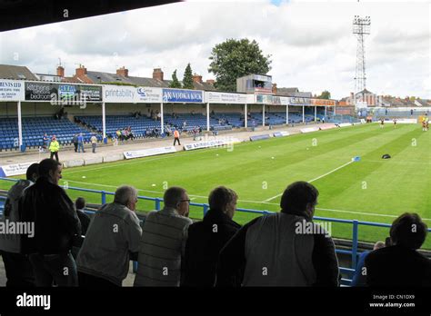 Chesterfield Football Club Saltergate Hi Res Stock Photography And