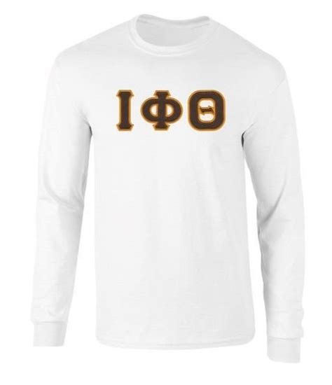 Iota Phi Theta 2 Day Ship Twill Long Sleeve Tee Sale 3495 Greek Gear®