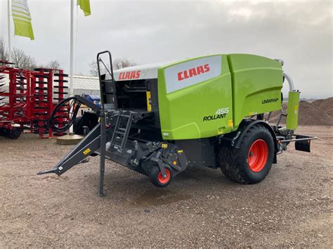 Claas Rollant 455 Rc Uniwrap Rundbalspressar Lantbruk Swedish