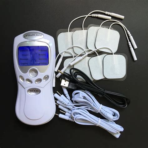 New Whole English Key White Dual Input Tens Acupuncture Digital Therapy