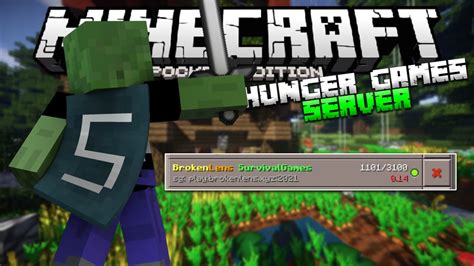 Minecraft Pe Hunger Games Server Mcpe Brokenlens Server Pocket