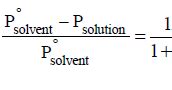 Welcome To Chem Zipper One Mole Of A Non Volatile Solute Is