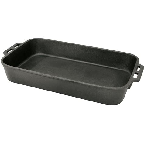 Bayou Classic Pans 20 Inch Cast Iron Baking Pan : Iron Pots Depot