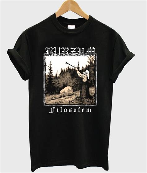 Burzum Filosofem T Shirt Shirts Metal T Shirts T Shirt