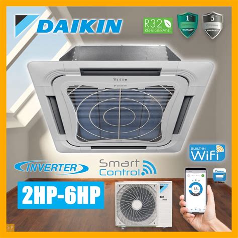 Daikin R Hp Hp Skyair Inverter Ceiling Cassette Air