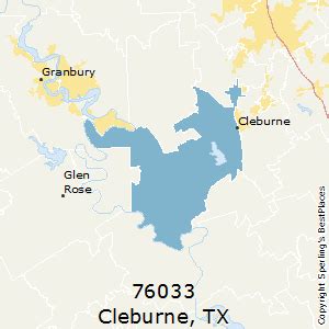 Best Places to Live in Cleburne (zip 76033), Texas