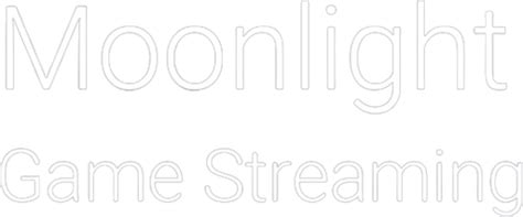 Logo For Moonlight Game Streaming By Effcol SteamGridDB