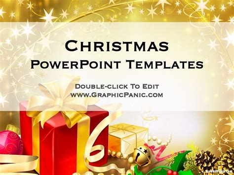 Christmas PowerPoint Template – GraphicPanic.com