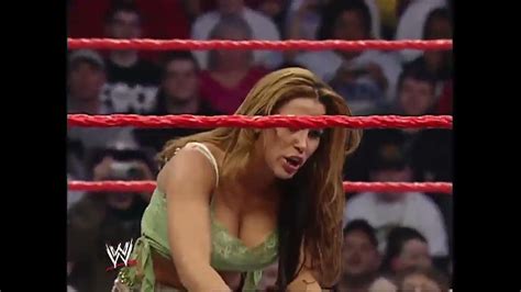 Phd Wwe Raw Mickie James Vs Ashley Special Guest Referee Trish Youtube