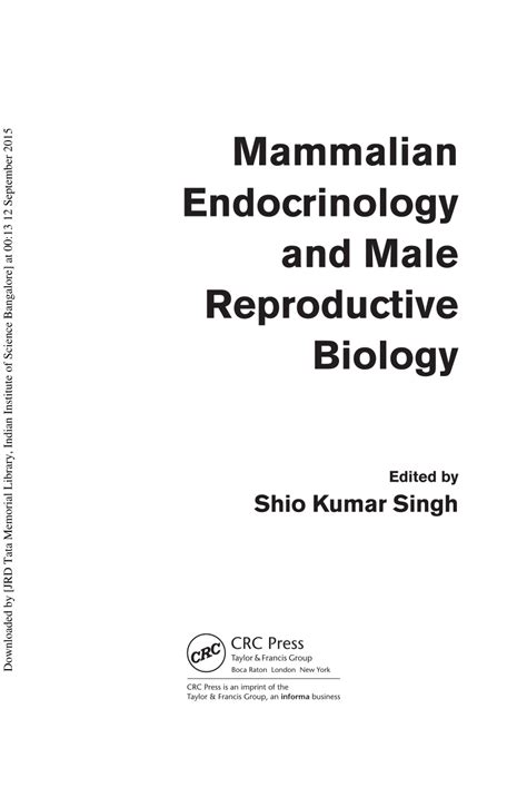 (PDF) Regulation of Growth and Function of Epididymides