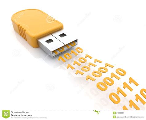 Mecanismo Impulsor D Del Flash Del Usb Datos De La Transferencia En