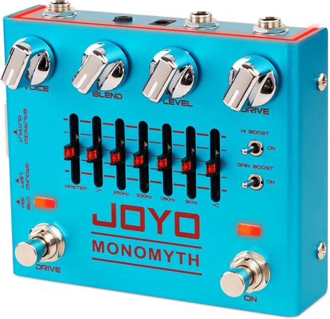 Joyo Pedales De Guitarra Bajo Overdrive Simulador De Efecto Pedal