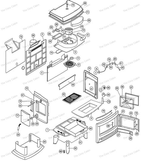 Wood Stove Vermont Castings Wood Stove Parts