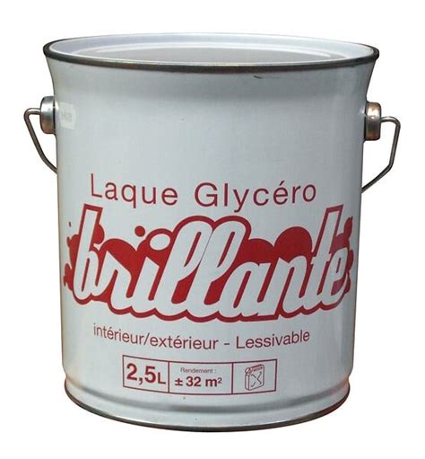 Peinture Laque Glyc Ro Blanc Brillant L Brico Cash