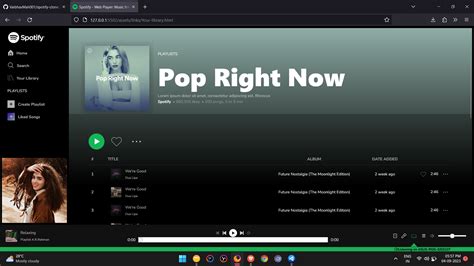 Github Vaibhavmali Spotify Clone This Project Involves The