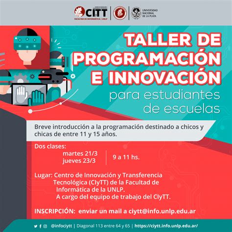 Taller De Programaci N Para Chicos Y Chicas De Entre Y A Os