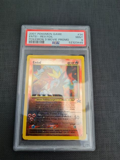 The Pokémon Company Pokémon Graded Card Entei Pokemon Catawiki