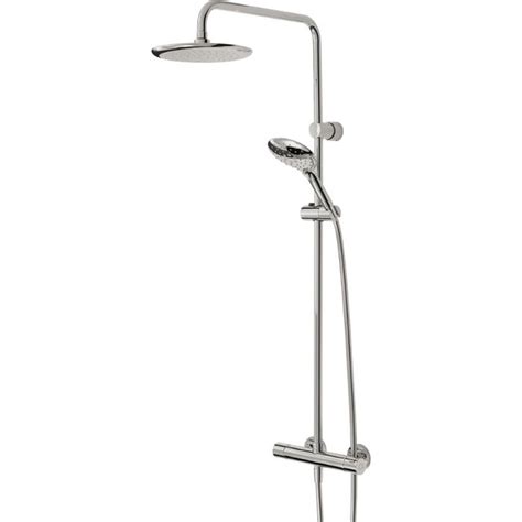 Bristan Claret Thermostatic Exposed Bar Valve With Rigid Riser And