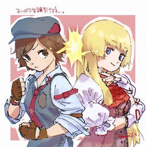 「飛鳥とリリ鉄拳 Tekken 格ゲーキャラ描こうぜ Fanart 」karen Commissions Openのイラスト