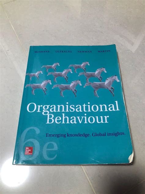 BUS293 Organisational Theory Behaviour Textbook Hobbies Toys Books