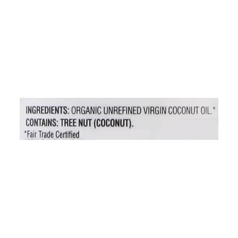 O Organics Organic Coconut Oil Virgin Unrefined 14 Fl Oz Jewelosco