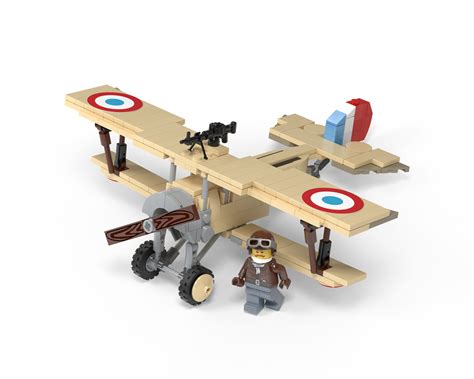 Nieuport 11 - WWI French Fighter Aircraft - Brickmania Toys