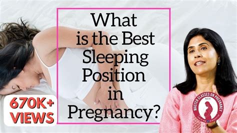 What Is The Best Sleeping Position In Pregnancy Dr Anjali Kumar