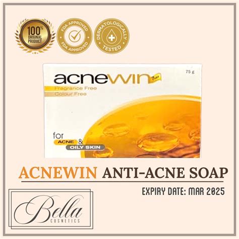 Acnewin Anti Acne Bar Soap 75g 100 Original Lazada Ph