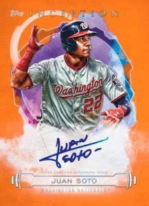 Topps Inception Baseball Card Checklist Checklistcenter