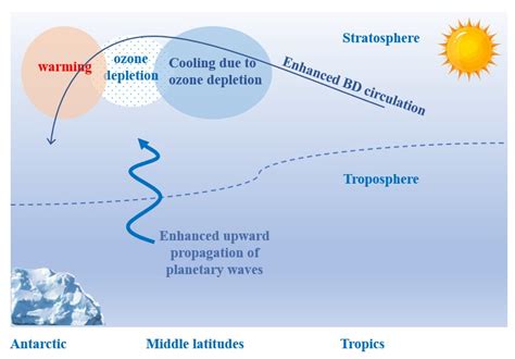 Ozone Depletion Leads To Antarctic Upper Stratospheric Warming In Winter