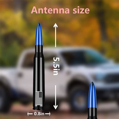 Getuscart Car Bullet Antenna Truck Exterior Decoration Accessories