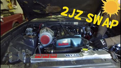 Toyota Supra Mk3 2jz Swap In Project Youtube